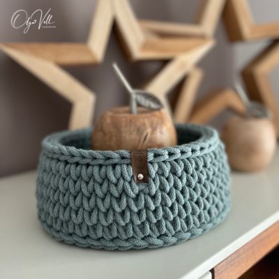 Brotkorb in der Farbe laurel