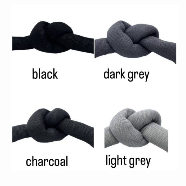 neue farben grobstrick black dark grey charcoal light grey