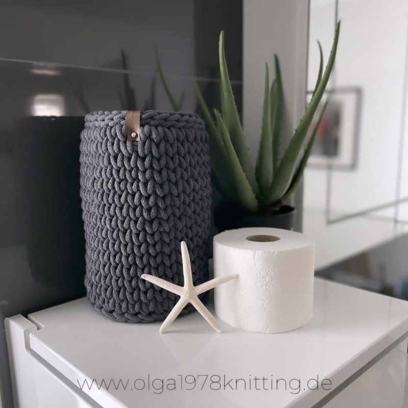 ORDELITE Toilettenpapier-Korb Aus Weide - Wasserdichter Aufbewahrungskorb Fürs Badezimmer