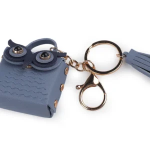 mini tasche eule jeansblau